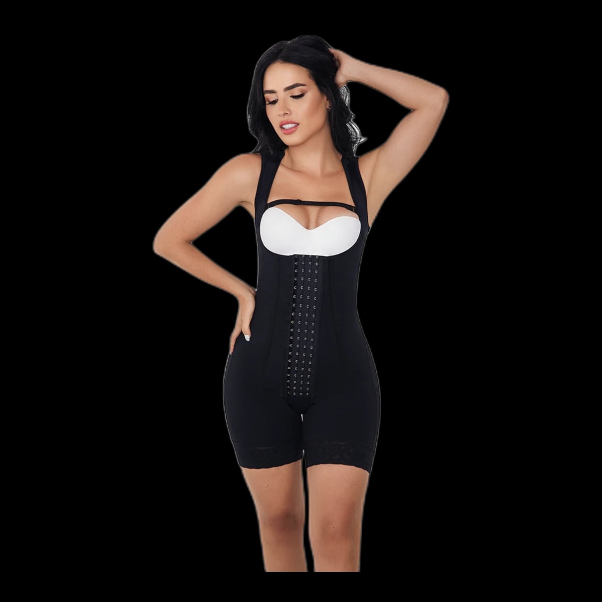 Short Curvy Power Control Garment with Butt Lifter